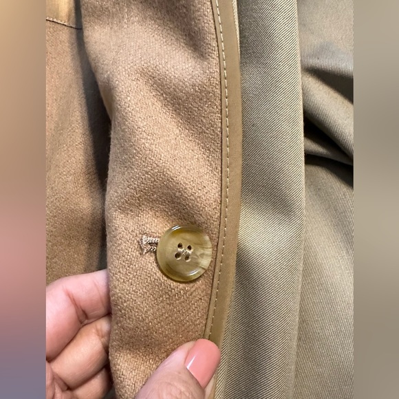 Vintage Burberry Check Trench Coat, L - Picture 12 of 17